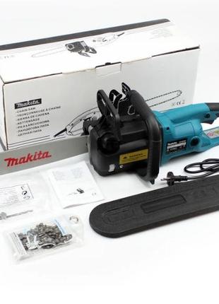 Электрическая цепная пила makita uc4030a (шина 40 см, 2.0 квт) с бесключевой натяжкой цепи. электропила макита