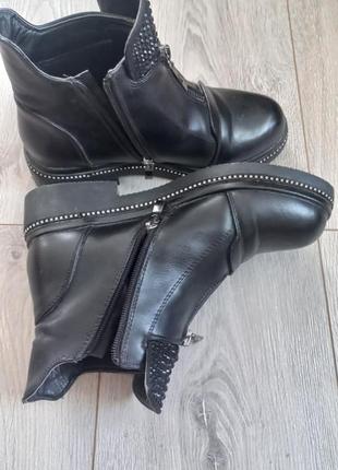 Черевики з штучної шкіри 6