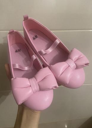 Туфельки (балетки) барбі h&m