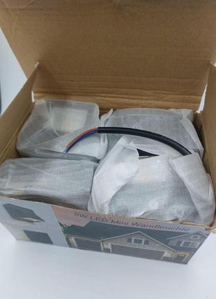 Світлодіодний led настінний світильник benma 8 вт для внутрішнього / зовнішнього...