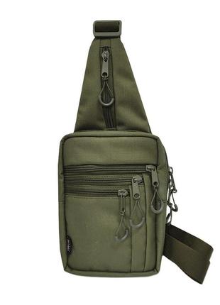 Сумка – кобура плечевая, наплечная сумка для скрытого ношения пистолета "acropolis" спп-2 ( олива )