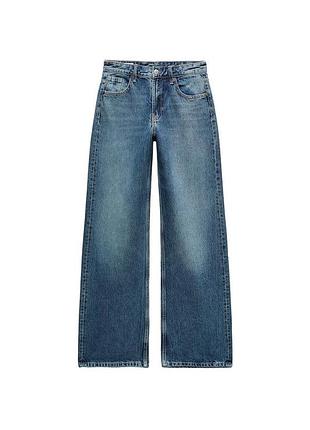 Джинси zara relaxed pant2 фото