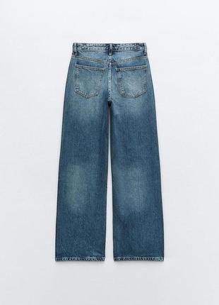 Джинси zara relaxed pant3 фото
