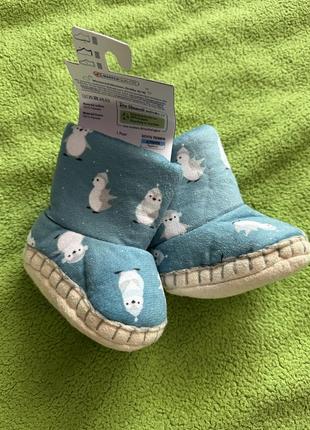 Новые тапочки пинетки