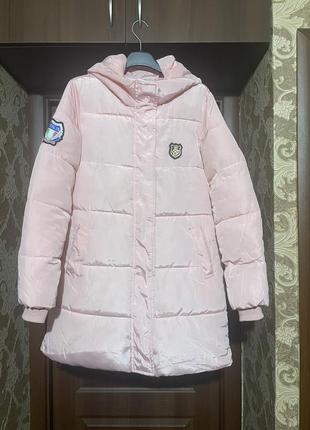 Ніжно -рожева куртка1 фото