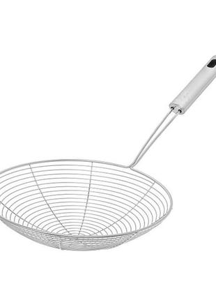 Сито-шумовка 14см/16/18си нерж.сталь довга ручка  edenberg.