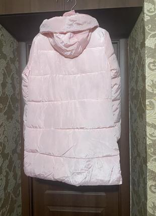 Ніжно -рожева куртка2 фото