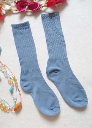 Суперовые хлопковые высокие однотонные носки zeeman 💛🌼💛