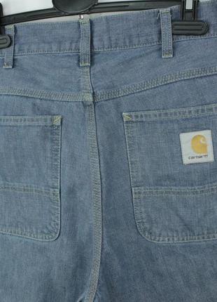 Вінтажні джинсові шорти carhartt regular bermuda denim shorts2 фото