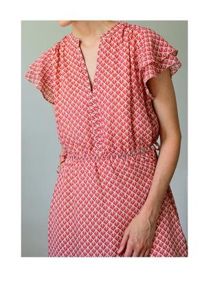 Жіноча сукня h&m. коротке жіночне плаття. рожева сукня7 фото