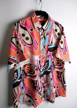 Шведка/рубашка loud originals - abstract multicolour shirt4 фото