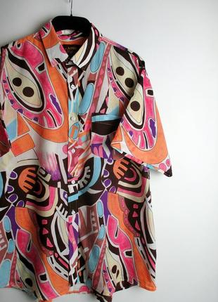 Шведка/рубашка loud originals - abstract multicolour shirt6 фото