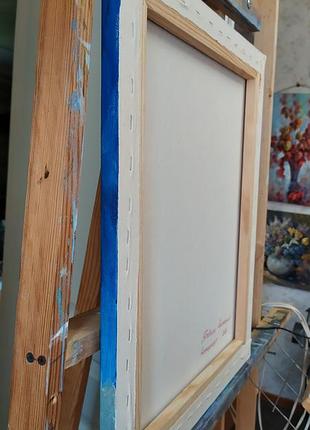 Картина однейными красками натюрморт