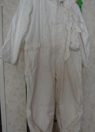 Комбинезон химика белый
