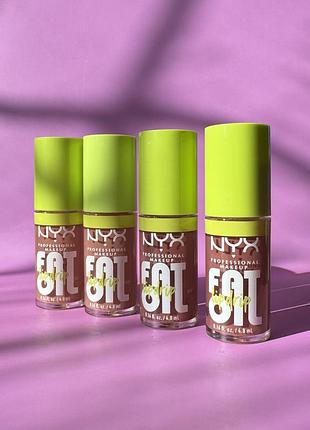 Nyx professional makeup fat oil lip drip блиск-олія для губ