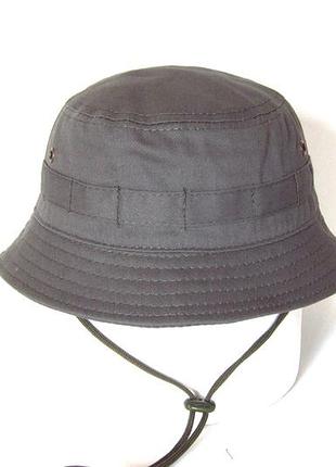 Панама летняя коттоновая серая  davani 07128