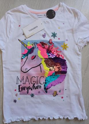 Футболка terranova на 7-8 років