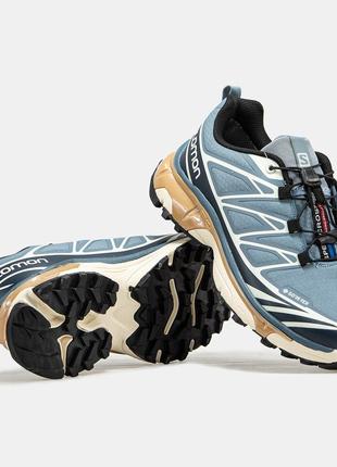 Мужские кроссовки salomon xt-6 gore-tex саломон