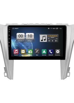 Штатна магнітола серії qiv q1 під toyota camry 7 xv 50 55 aurion 2014-2017 (f1) (w1) 10 дюймів