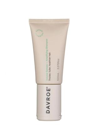Шампунь для об'єму davroe volume senses amplifying shampoo, 100 мл