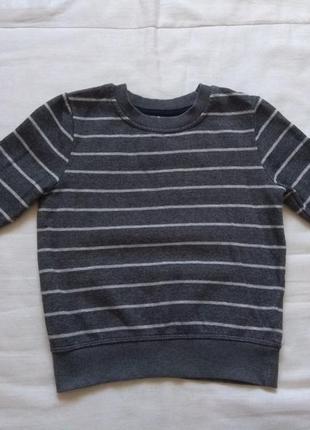 Свитшот на мальчика в полоску george 2-3 года