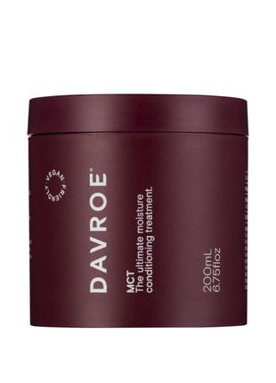 Кондиціонуючий засіб для глибокого зволоження волосся davroe mct moisture conditioning treatment 200ml