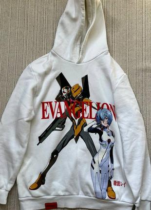 Худи bershka x evangelion