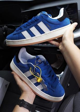 🔥мужские кроссовки adidas campus синие🔥