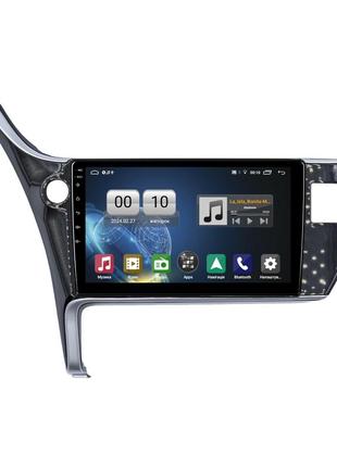 Штатна магнітола серії qiv q1 під toyota corolla 11 2017-2018 (f1) (w1) 10 дюймів