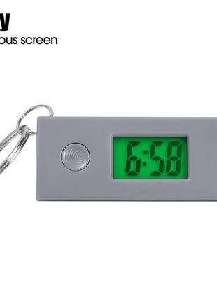 Часы-брелок электронные (серые) арт. 05632