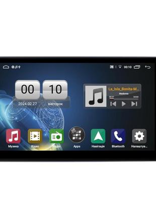Штатна магнітола серії qiv q1 під toyota coaster 2015+ (w2) 10 дюймів