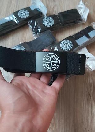 Ремень stone island,ремень тканный,ремень мужской,пояс универсальный,ремень стоник