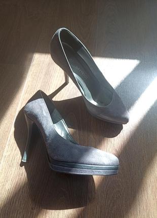 Графитовые туфли navyboot, 39. размер