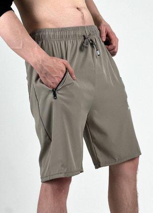 Чоловічі легкі літні шорти, мікро плащівка 46-54 рр. мужские легкие шорты 03950 см3 фото