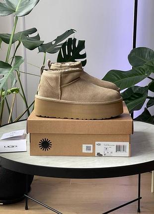 Ugg ultra mini platform khaki 4