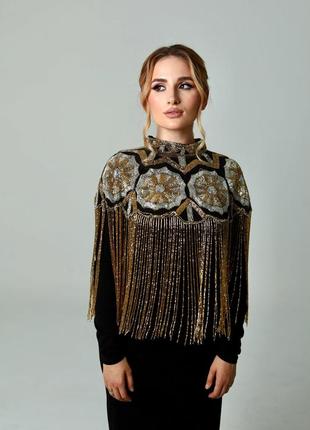 Кейп/накидка из бисера