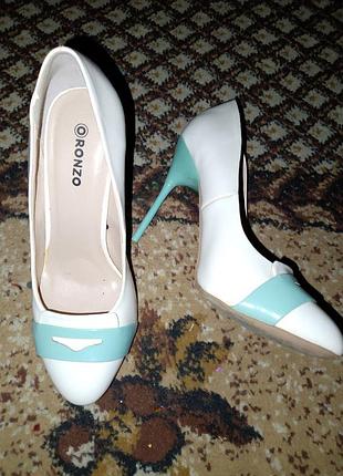 Туфли классические свадебные нарядные