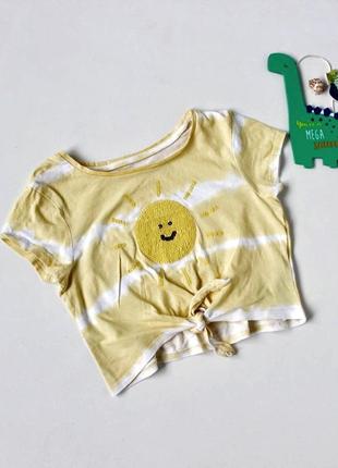 Футболка укороченная primark 4-5 лет