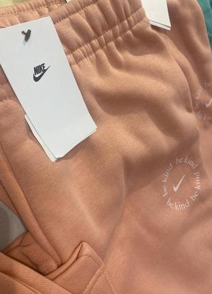 Спортивні штани team nike кльоші утеплені на флісі7 фото