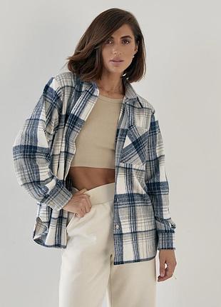 Жіноча сорочка в клітинку