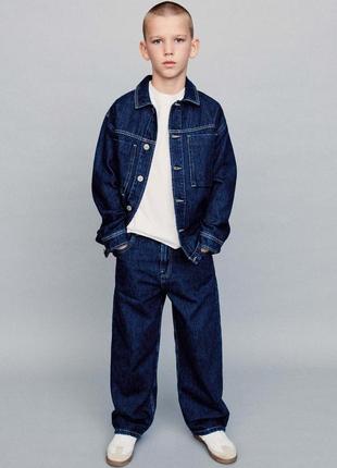 Джинсовая куртка zara на 8, 9, 10 лет