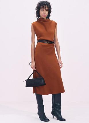 Плаття середньої довжини zw collection з ременем