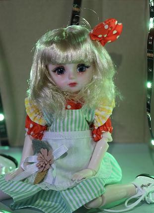 Hoва лялька bjd шарнирна балоли барби красивая
