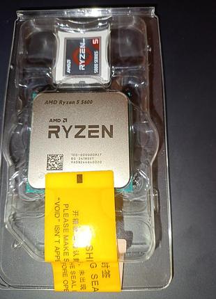 ‼️процессор amd ryzen 5 5600 3.5ghz/32mb (100-000000927) sam4 tray am4, 🖥️
6 ядер, 12 потоков. 💰3650грн новый!