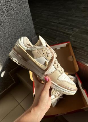 Кроссовки женские GREY w dunk low twist