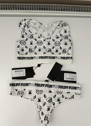 Спортивный комплект женского белья philipp plein