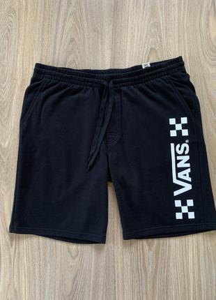 Мужские хлопковые шорты с принтом vans