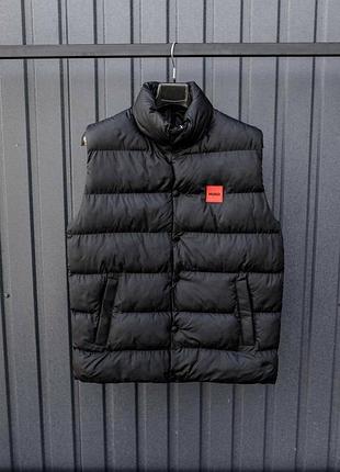 Жилетка мужская hugo boss черная