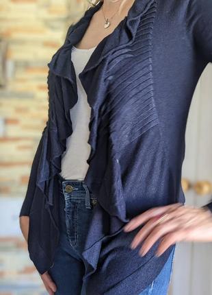 Silk and cashmere кардіган з вовни та шовку тепла кофта кардіган кофтинка з кашеміру та шовку