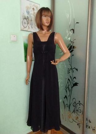 Вечернее шелковое платье gaddis